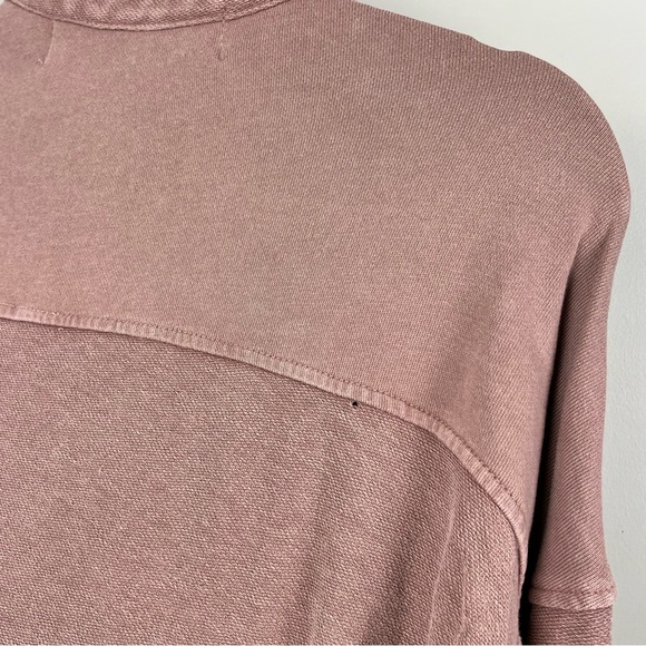 Oak & Trellis Reverse French Terry Shacket - Picture 12 of 13